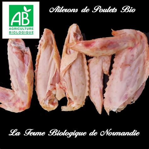 Ailerons Ailes De Poulet Fermier Bio Poids G