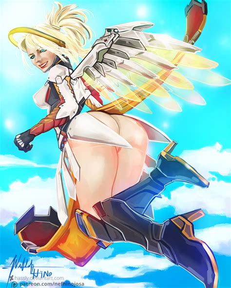 Overwatch Mercy By Hassly Hentai Foundry
