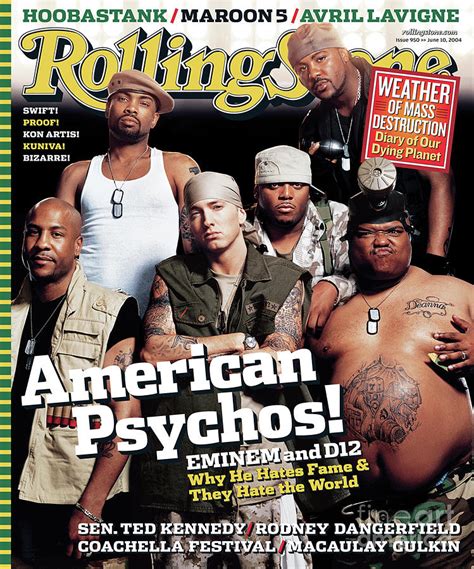 Rolling Stone Cover Volume 950 6102004 Eminem Photograph By
