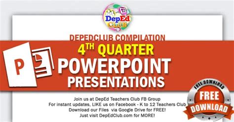 Th Quarter Powerpoint Presentations Deped Club Compilation Hot Sex