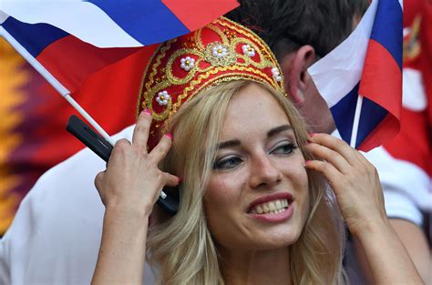World Cup 2018 Russia S Hottest Fan Natalya Nemchinova Continues To