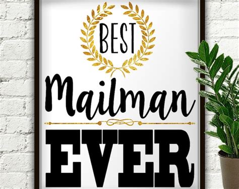 Best Mailman Ever T For Mailman Mailman Mail Man Etsy