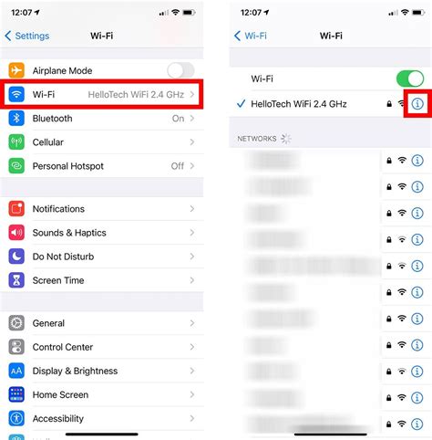 How To Find Your Wifi Password On An Iphone Hellotech How
