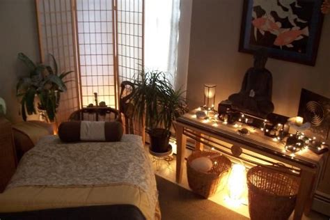 One Room At The Healing Bridge Like The Idea Of Using Room Dividers Massage Room Design
