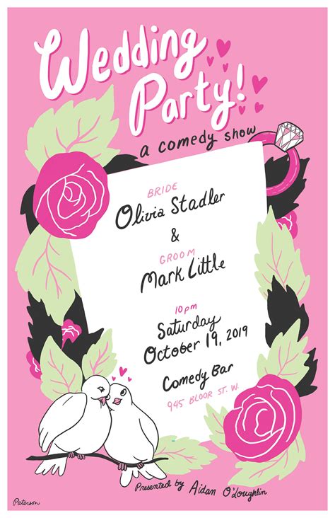 Wedding Party Poster