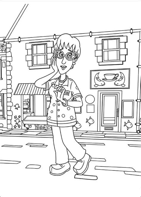 Fireman Sam Character Coloring Pages Coloring Cool Sexiz Pix