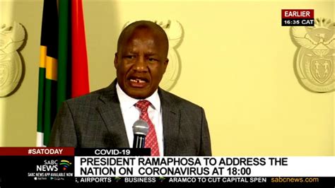Just a few days ago, one of the countries that offered us invaluable support. Ramaphosa Speech Today Live Sabc 2 / Live Archive ...