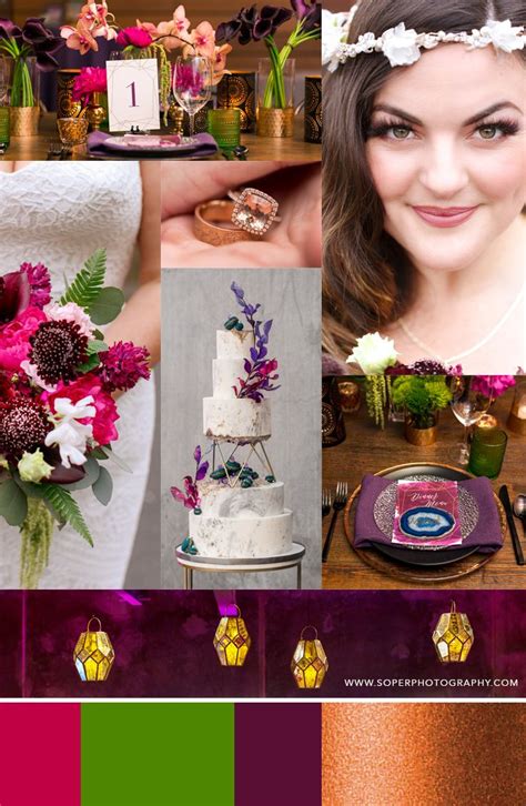 Jewel Tone Color Palette Wedding Warehouse Of Ideas