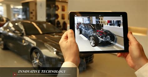 Ferraris New Augmented Reality App Offers Real Time Exploded Views Of