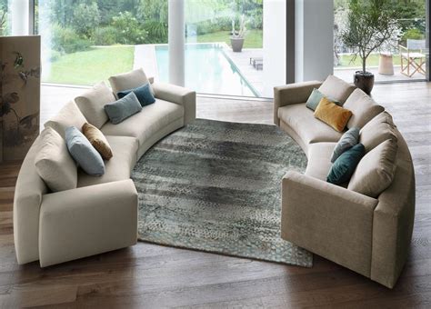 Lema Venise Large Curved Sofa Lema Furniture At Go Modern