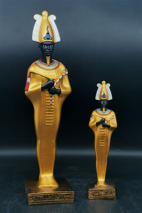 Egyptian Statue Of God Osiris Lord Of The Dead 2 Size Made Etsy