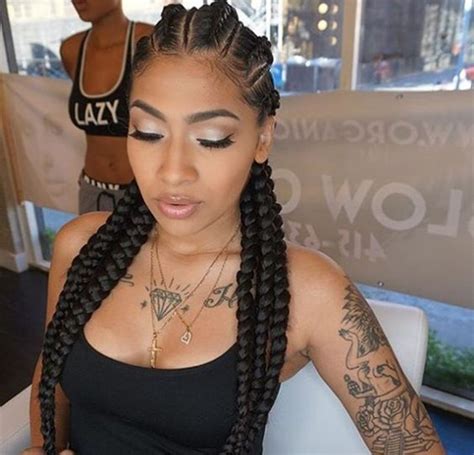 The increasingly popular hairstyle is favored by people with a sassy sense of style or those looking for something simple, stylish, and low maintenance. 125 Ghana Braids Inspiration & Tutorial in 2018