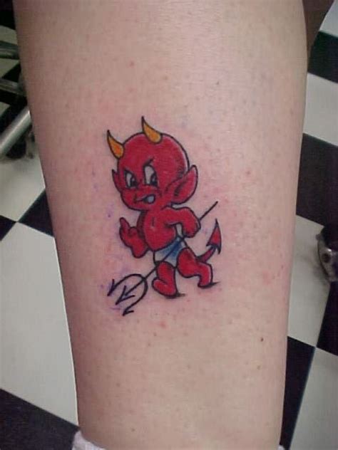 35 Creative Baby Devil Tattoo Designs For New Ideas All Design And Ideas