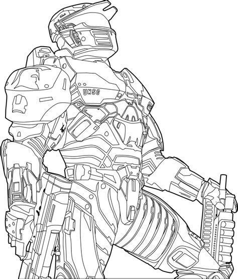 Printable Halo Coloring Pages | ColoringMe.com
