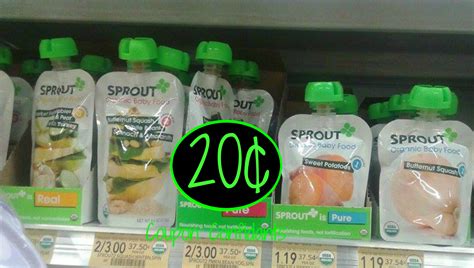 Maybe you would like to learn more about one of these? Sprout Baby Food Pouches 20¢ each at Publix ⋆ Coupon ...