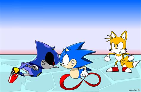 Sonic Metal Tails Sonic Ova Style By Alessnilsen On Deviantart