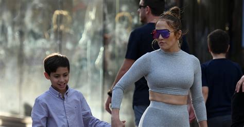 Jennifer Lopezs Son Max Serves As Entertainment Amid Coronavirus