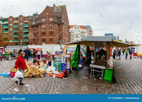 Altona Fish Market In Hamburg Germany Editorial Stock Photo Image Of