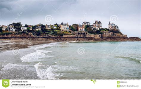 The Magnificent Old City Of Dinard Concept Of Europe Travel Si Stock