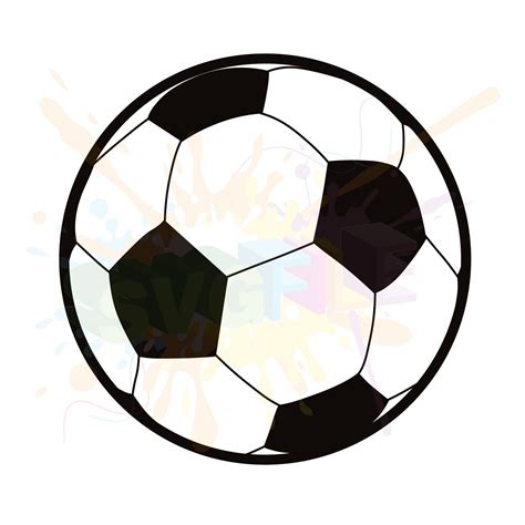 Soccer Ball Svg Files For Cutting Football Sports Cricut Svg Files
