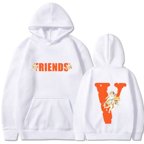 Vlone Friends And Girl Logo Hoodie Zillakami Official