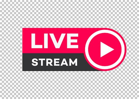 60 live streaming vector icons. Vector Live Stream Icon Flat Style Stock Illustration ...