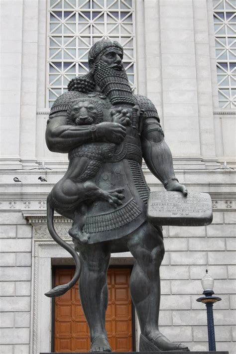 Ashurbanipal Also Known As The Ashurbanipal Monument Or The Statue Of