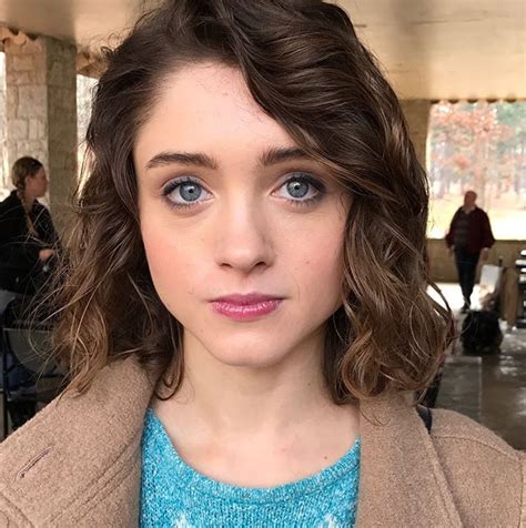 Natalia Dyer Behind The Scenes Of Stranger Things Nancy Stranger