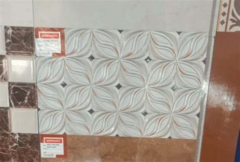 White Glossy 8mm Somany Kitchen Wall Tiles Size 300x450 Mm At Rs 50
