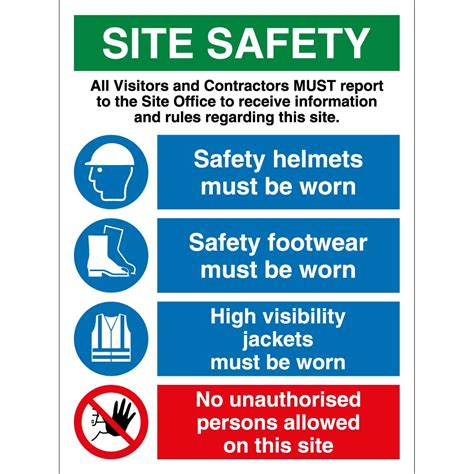 Construction Site Safety Signs Ubicaciondepersonascdmxgobmx