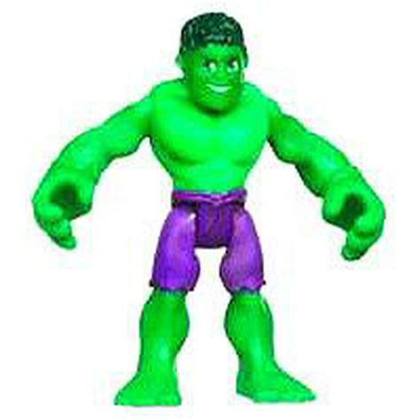 Marvel Playskool Heroes Super Hero Adventures Hulk Mini Figure Bagged