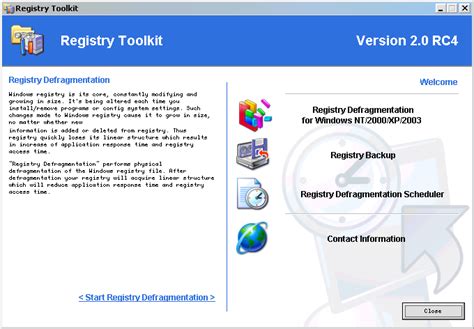 I have googled it but have not found any download link. Download Registry Defragmentation - MajorGeeks