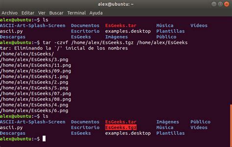 20 Comandos Tar Para Comprimir Y Extraer Archivos En Linux Esgeeks