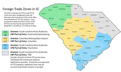 Foreign Trade Zones Ftzs Sc Ports Authority