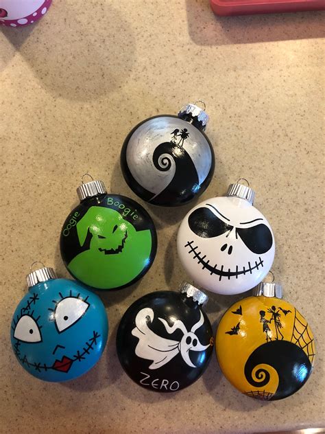 Nightmare Before Christmas Ornaments Etsy