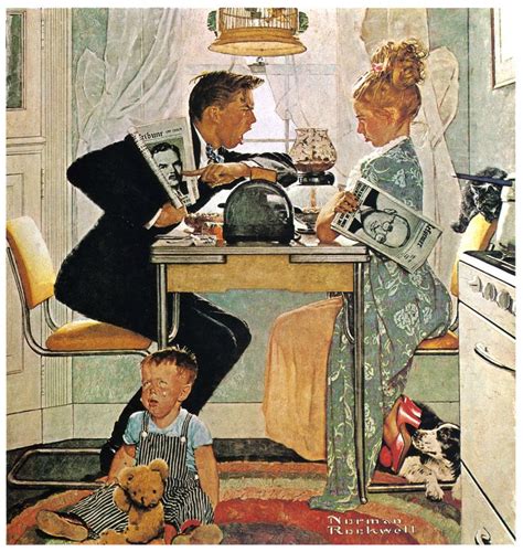 1948 The Obvious Choice Norman Rockwell Norman Rockwell Paintings