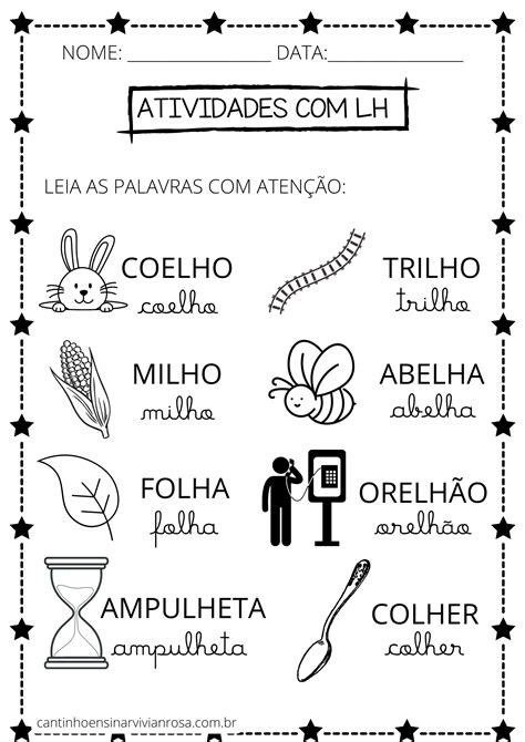 Atividade Com Lh 2 Ano