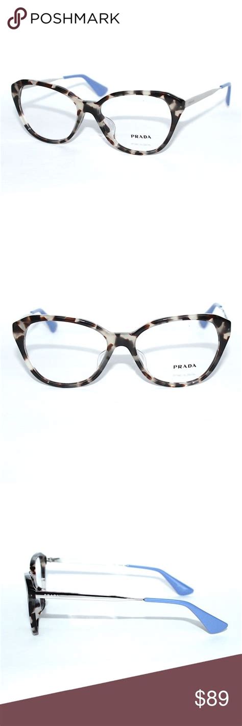 prada vpr 28s f 54 16 uao 101 140 white tortoise eyeglasses for women glasses accessories prada