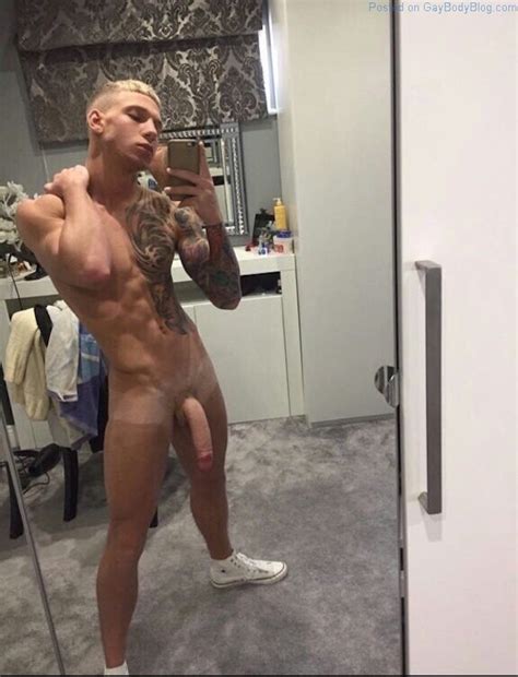 Footballer Reality TV Star Brandon Myers Cock Is Huge Nude Men