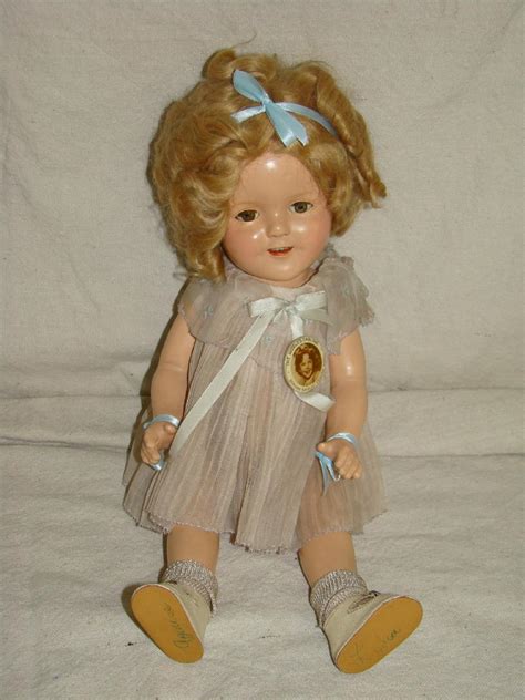 1934 Shirley Temple Doll Wbutton