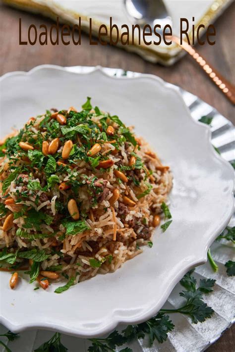 Loaded Lebanese Rice Happy Cook