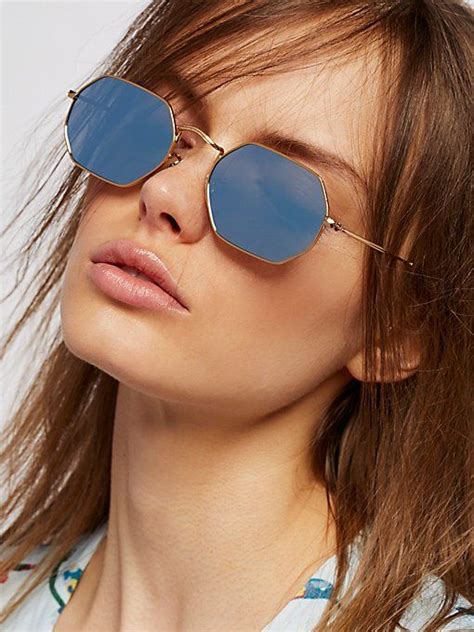 Product Image What The Hex Sunnies Glasses For Your Face Shape Mirrored Sunglasses Women