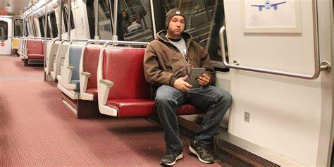Dudes Of Public Transportation Please Close Your Legs—no One Wants To