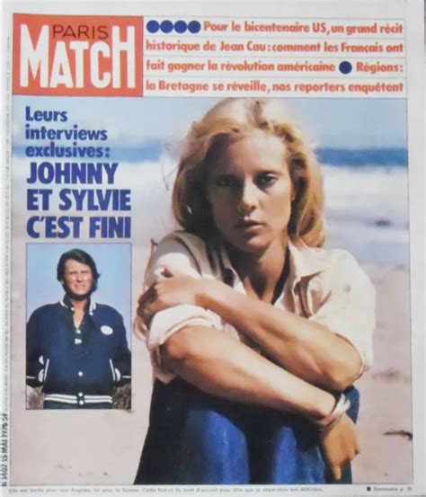 Paris Match Sylvie Vartan Johnny Hallyday Jacques Martin Paul Mccartney Eur 2000 Picclick Fr