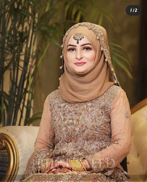 Pin By K Khan On Pakistani Hijab Brides Bridal Hijab Styles Bridal Dresses Pakistan