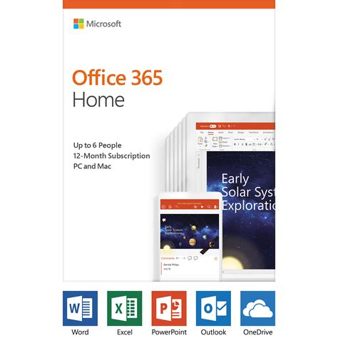 Work, learn, collaborate, connect, and create with microsoft 365. Microsoft Office 365 Home 6GQ-01028 B&H Photo Video
