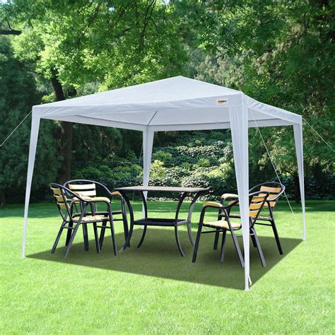 Ktaxon 10 X 10 Canopy Tent Wedding Party Tent Outdoor White