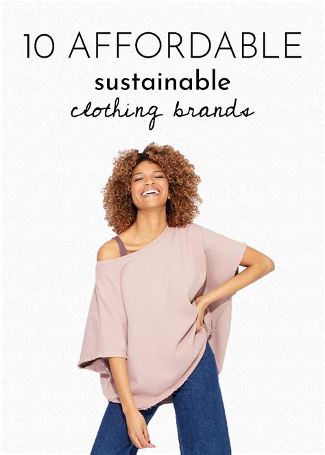 51 Sustainable Ethical Affordable Clothing Brands For Formal Or Cassual