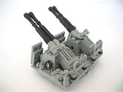 Bofors 40mm Aa Cannon Rear Lego Guns Lego Creations Cool Lego