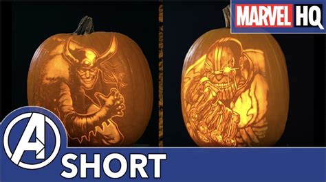 Avengers Pumpkin Carving